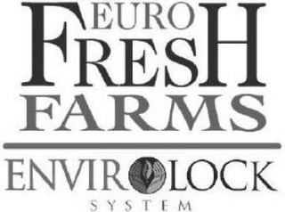 EURO FRESH FARMS ENVIROLOCK S Y S T E M. logo