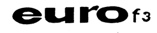 EUROF3 logo