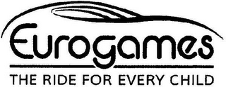 EUROGAMES THE RIDE FOR EVERY CHILD logo