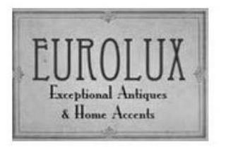 EUROLUX EXCEPTIONAL ANTIQUES & HOME ACCENTS logo