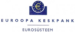 € EUROOPA KESKPANK EUROSÜSTEEM logo