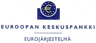 € EUROOPAN KESKUSPANKKI EUROJÄRJESTELMÄ logo