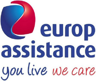 EUROP ASSISTANCE YOU LIVE WE CARE logo