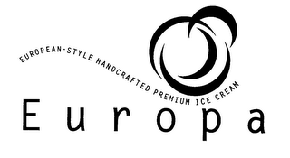 EUROPA EUROPEAN-STYLE HANDCRAFTED PREMIUM ICE CREAM logo