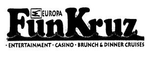 EUROPA FUNKRUZ ENTERTAINMENT CASINO BRUNCH & DINNER CRUISES logo