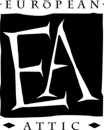 EUROPEAN ATTIC EA logo
