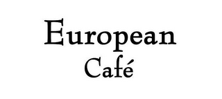 EUROPEAN CAFÉ logo