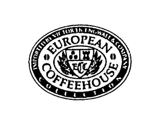 EUROPEAN COFFEEHOUSE COLLECTION ECC IMPORTED BY VICTOR TH. ENGWALL & COMPANY logo