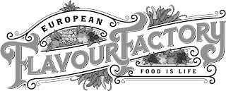 EUROPEAN FLAVOUR FACTORY FOOD IS LIFE logo