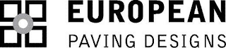 EUROPEAN PAVING DESIGNS logo