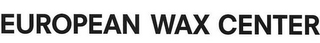 EUROPEAN WAX CENTER logo