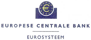 € EUROPESE CENTRALE BANK EUROSYSTEEM logo