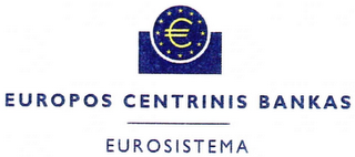 € EUROPOS CENTRINIS BANKAS EUROSISTEMA logo
