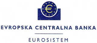 € EUROPSKA CENTRALNA BANKA EUROSISTEM logo