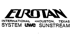 EUROTAN SYSTEM UWE SUNSTREAM logo