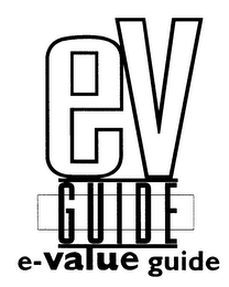 EV  G U I D E  E-VALUE GUIDE logo