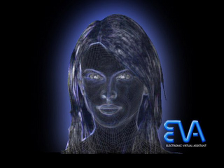 EVA ELECTRONIC VIRTUAL ASSISTANT logo