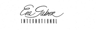 EVA GABOR INTERNATIONAL logo