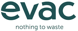 EVAC NOTHING TO WASTE logo