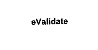 EVALIDATE logo