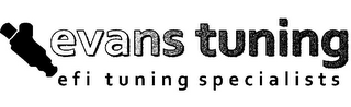 EVANS TUNING EFI TUNING SPECIALISTS