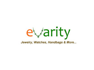 EVARITY JEWELRY, WATCHES, HANDBAGS & MORE... logo