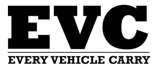 EVC EVERY VEHICLE CARRY logo