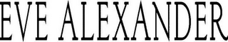 EVE ALEXANDER logo