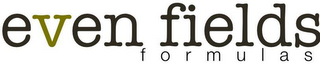 EVEN FIELDS FORMULAS logo
