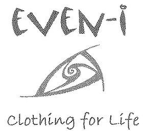 EVEN-I CLOTHING FOR LIFE logo