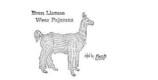 EVEN LLAMAS WEAR PAJAMAS logo