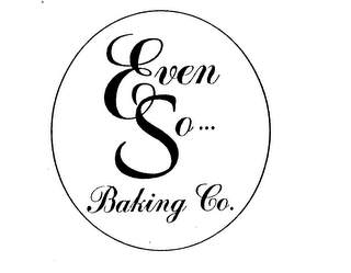 EVEN SO... BAKING CO. logo