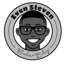 EVEN STEVEN BARBER SHOP logo