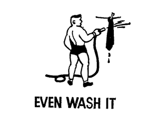 EVEN WASH IT logo