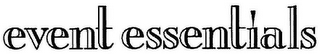 EVENT ESSENTIALS logo