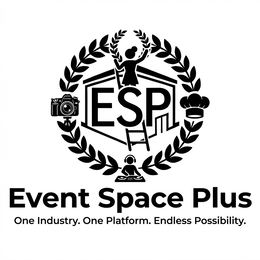EVENT SPACE PLUS ONE INDUSTRY. ONE PLATFORM. POSSIBILITY. ESP logo