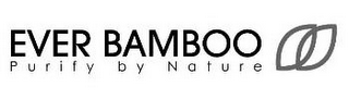 EVER BAMBOO PURIFY BY NATURE logo