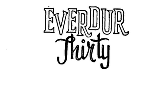 EVERDUR THIRTY logo