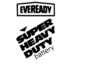EVEREADY SUPER HEAVY DUTY BATTERY logo