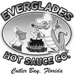 EVERGLADES HOT SAUCE CO. CUTLER BAY, FLORIDA logo
