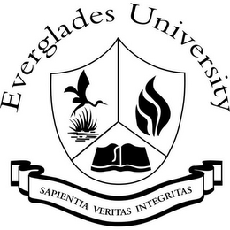 EVERGLADES UNIVERSITY SAPIENTA VERITAS INTEGRITAS logo