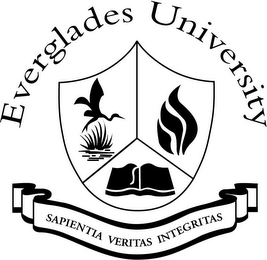 EVERGLADES UNIVERSITY SAPIENTIA VERITAS INTEGRITAS logo