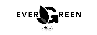 EVERGREEN ALASKA AIRLINES logo