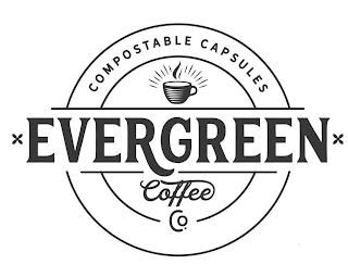 EVERGREEN COFFEE CO. COMPOSTABLE CAPSULES logo