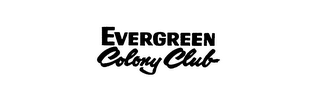 EVERGREEN COLONY CLUB logo