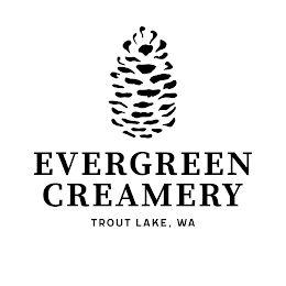 EVERGREEN CREAMERY TROUT LAKE, WA logo