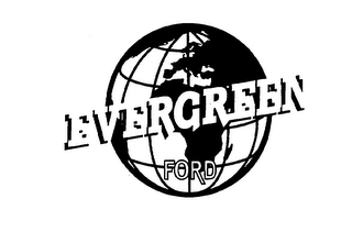 EVERGREEN FORD logo