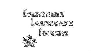 EVERGREEN LANDSCAPE TIMBERS logo