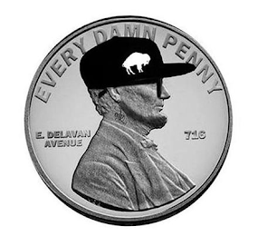 EVERY DAMN PENNY EDP E. DELAVAN AVENUE 716 logo