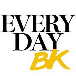 EVERY DAY BK logo
